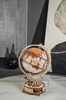 ROBOTIME Drewniany Model Puzzle 3D Świecący Globus