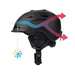 Kask narciarski Meteor Montara L 58-61 cm czarny