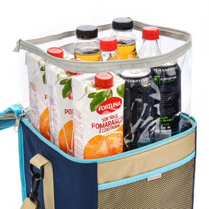 TORBA TERMICZNA METEOR FRIGID 18 L niebieski/szary