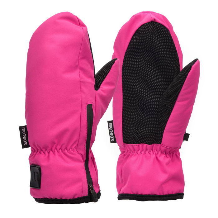 Rękawice zimowe Meteor Juna S różowy/czarny