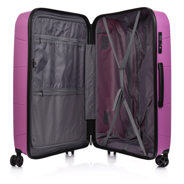 Duża walizka SwissBags Lava 75 cm crocus