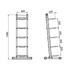 STR42 STOJAK NA WORKI TRENINGOWE POWER BAGS COMMERCIAL HMS