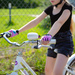 Rękawiczki rowerowe Meteor Kids Owl XS