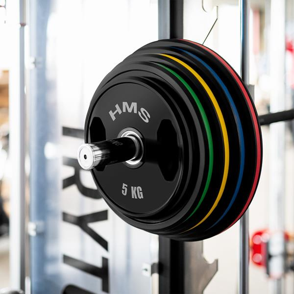 TOG25 2 x 25 KG TALERZ OLIMPIJSKI OGUMOWANY 2 x 25 KG HMS