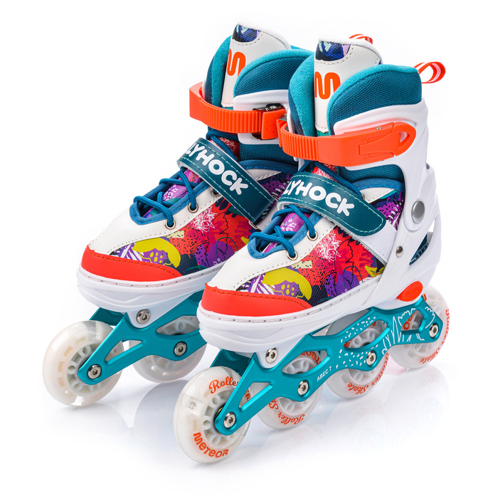 Rolki Meteor 4w1 Hollyhock S 30-33