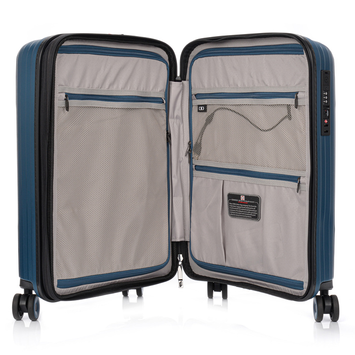 Walizka Kabinowa SwissBags Echo 55cm Niebieska