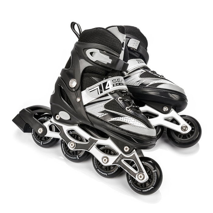 Rolki Meteor 4w1 Seasons M 34-37 czarny