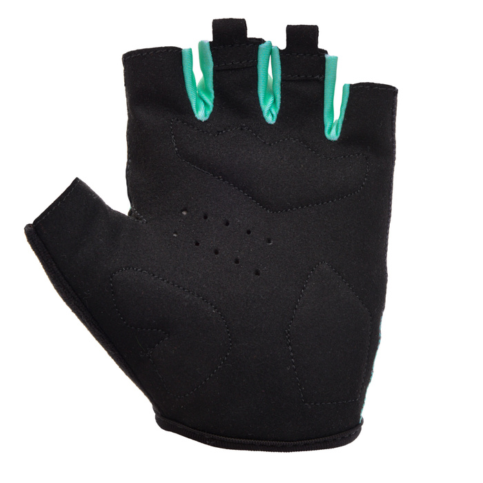 Rękawiczki rowerowe Meteor MX22 XS czarny/miętowy