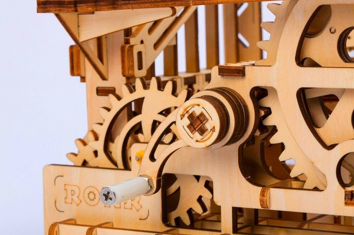 ROBOTIME Drewniany Model Puzzle 3D Tor Mechaniczny