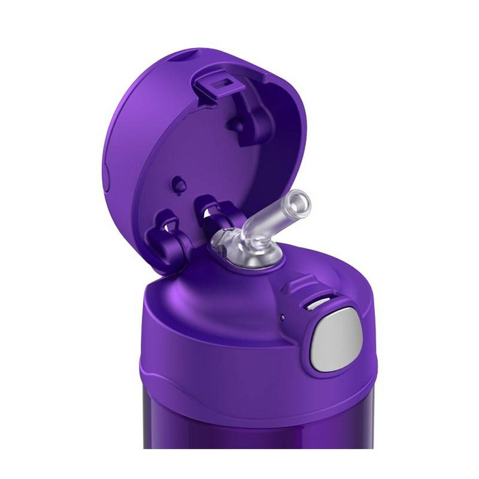 Termos dziecięcy ze słomką 355 ml THERMOS – fioletowy