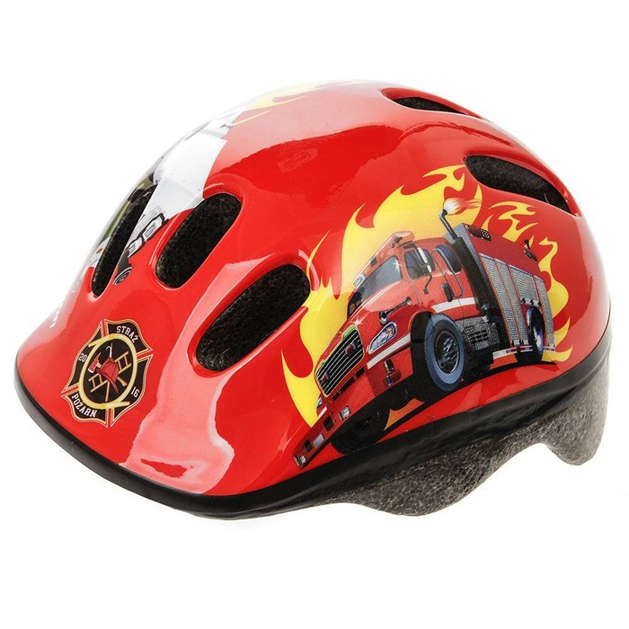 KASK ROWEROWY DZIECIĘCY METEOR MV6-2 FIRE ENGINE
