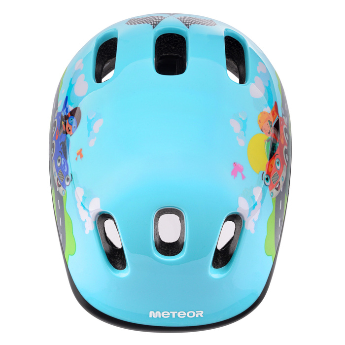 Kask rowerowy Meteor KS06 S 48-52 cm Firefighter