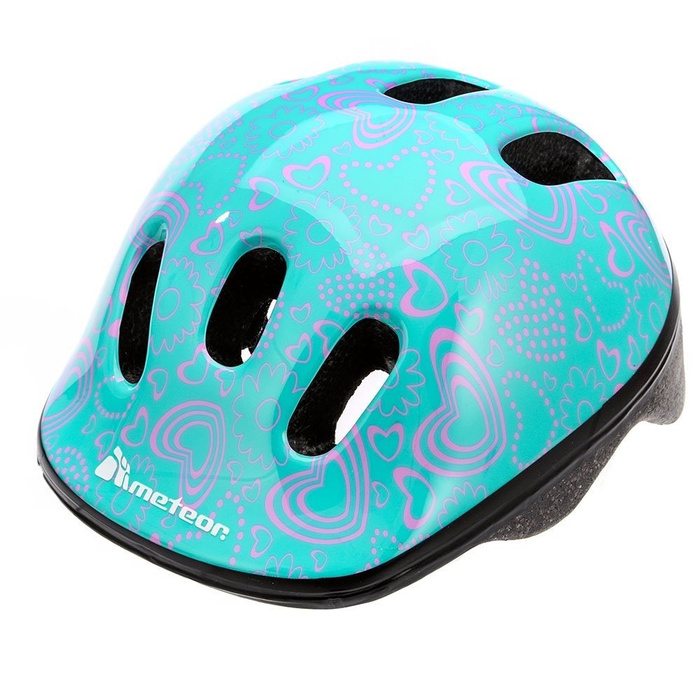 KASK ROWEROWY DZIECIĘCY METEOR MV6-2 FLOWER