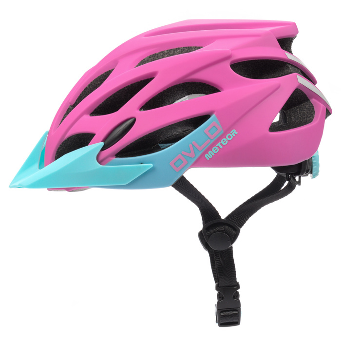Kask rowerowy Meteor Ovlo M 55-58 cm różowy