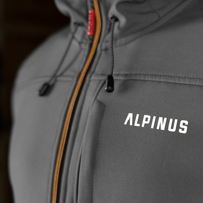 Kurtka męska softshell Alpinus Vinicunca Szary