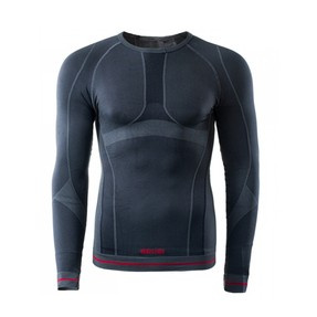 Męska Koszulka Termoaktywna BRUGI 4RAT Czarna X15