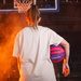 PIŁKA KOSZOWA METEOR LAYUP #6 różowa/fioletowa