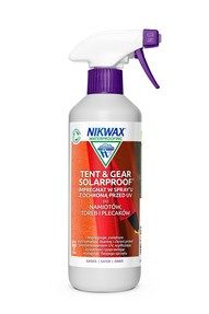 Impregnat do namiotów z atomizerem Tent & Gear Solarproof Nikwax 500 ml