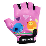 Rękawiczki rowerowe Meteor Kids Owl XS
