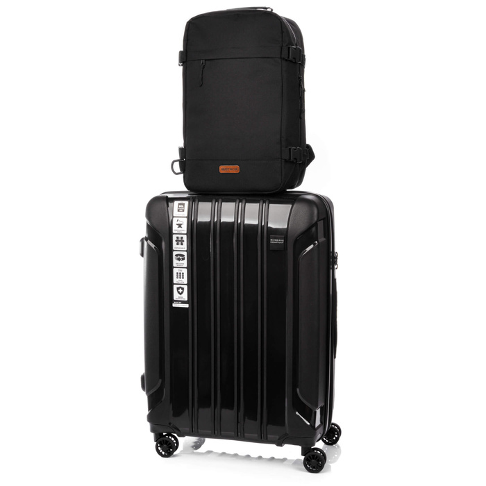 Plecak kabinowy Meteor Hermod 20 l czarny