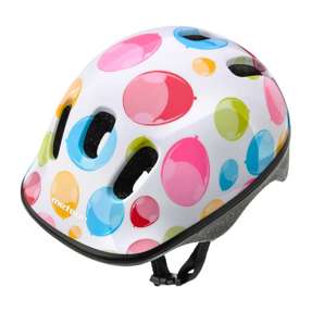 Kask rowerowy dziecięcy Meteor KS06 colour dots
