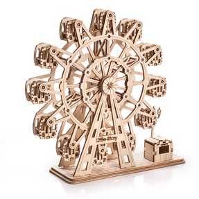 Little Story Drewniane Puzzle Model 3D - Diabelski Młyn