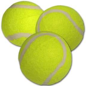 Piłka do tenisa ziemnego Enero 3szt żółte 334735