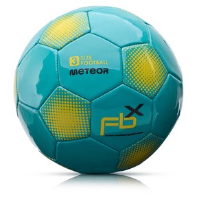 Piłka nożna Meteor FBX 3 niebieska