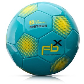 Piłka nożna Meteor FBX 5 niebieska