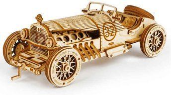 ROBOTIME Drewniany Model Puzzle 3D Klasyczne Auto