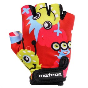 Rękawiczki rowerowe Meteor Monsters S