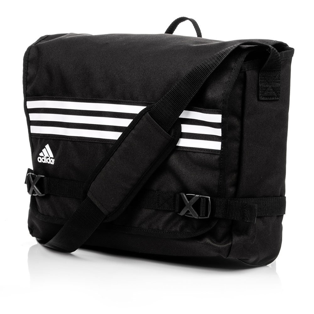 TORBA NA RAMIĘ ADIDAS AB1866 czarna, białe logo | TURYSTYKA \ Bagaż