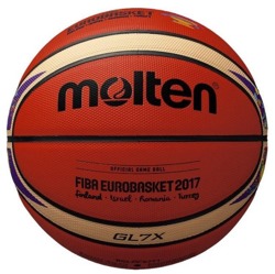 BGL7X-E7T Piłka do koszykówki Molten EuroBasket 2017 oficjalna piłka meczowa