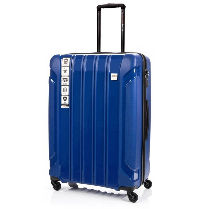 Duża Walizka TOURIST L (75 cm) Granatowa