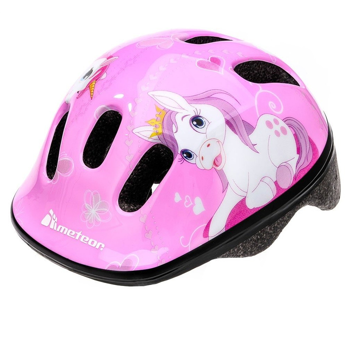 KASK ROWEROWY DZIECIĘCY METEOR MV6-2 PONY