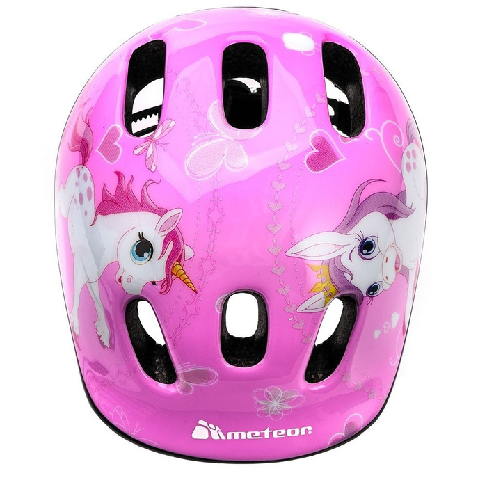 KASK ROWEROWY DZIECIĘCY METEOR MV6-2 PONY