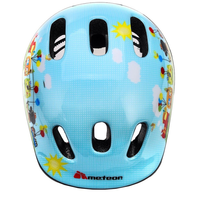 KASK ROWEROWY DZIECIĘCY METEOR MV6-2 TRAIN