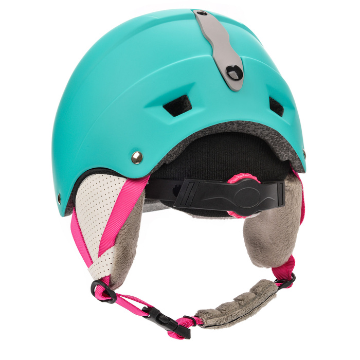 Kask narciarski Meteor Kiona M różowy/miętowy 55-58cm