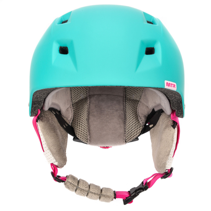 Kask narciarski Meteor Kiona M różowy/miętowy 55-58cm