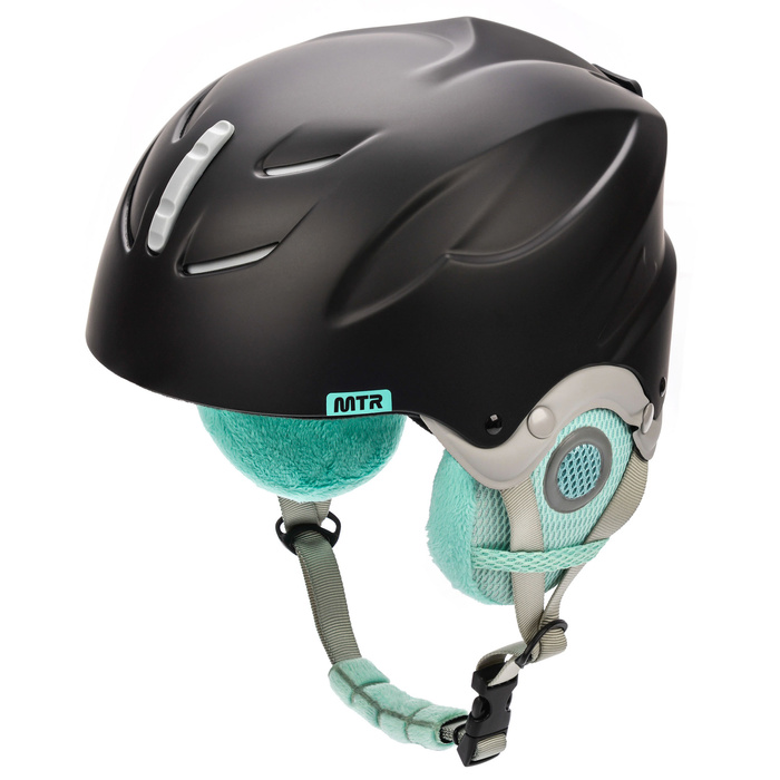 Kask narciarski Meteor Lumi M 55-58 cm miętowy/czarny