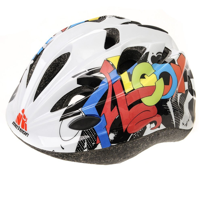 Kask rowerowy Meteor HB6-5 M 52-56 cm Letters