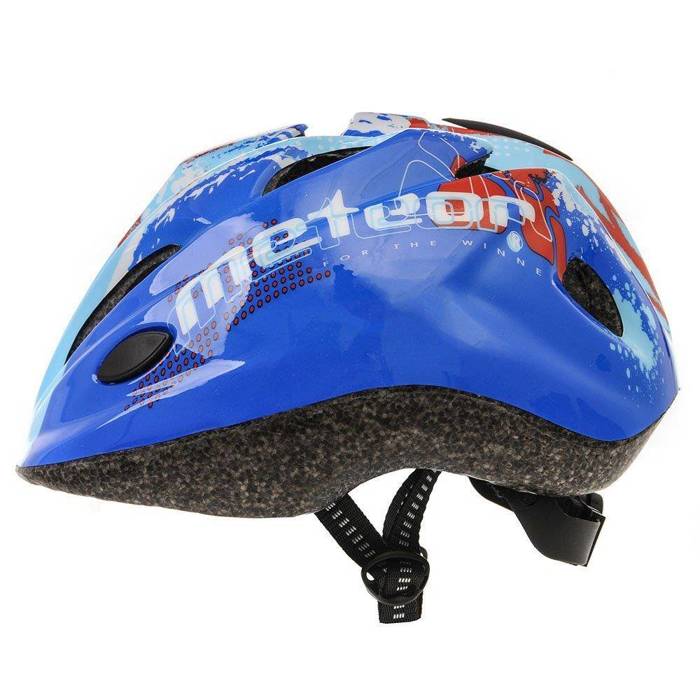 Kask rowerowy Meteor HB6-5 S 48-52 cm Map blue