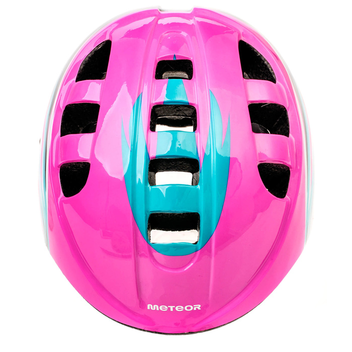 Kask rowerowy Meteor MA-2 S 48-52 cm Orbit różowy