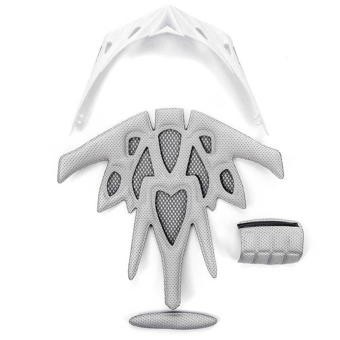 Kask rowerowy Meteor Shimmer L 58-61 cm biały