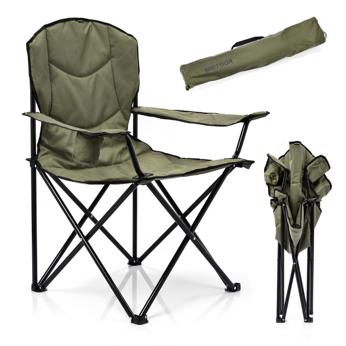 Krzesło składane Meteor Hiker oliwkowy