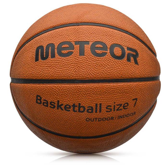 Piłka koszykowa treningowa Meteor Cellular 7 brązowy