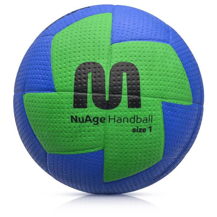Piłka ręczna Meteor Nuage junior 1 niebieski/zielony