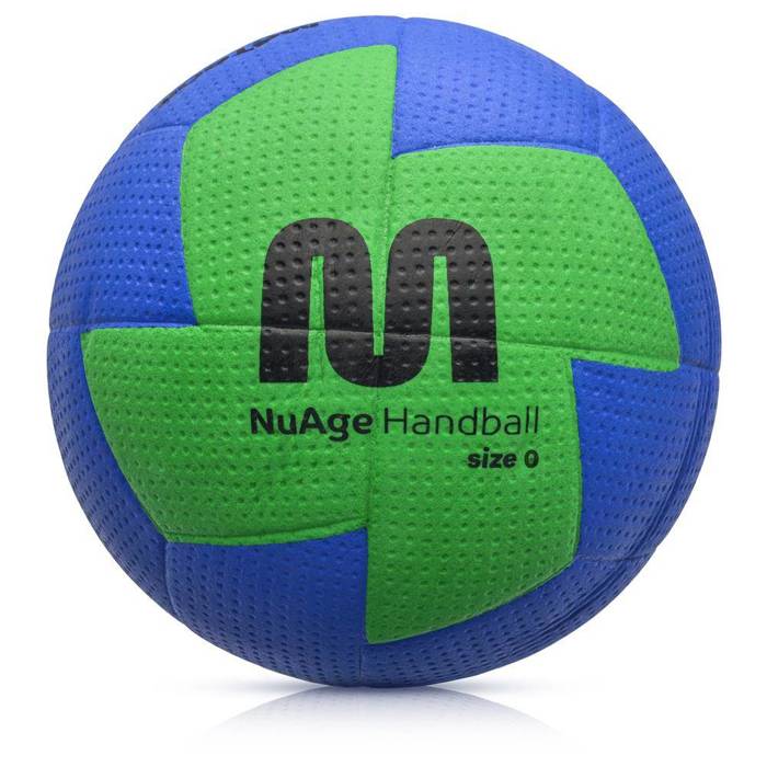 Piłka ręczna Meteor Nuage mini 0 niebieski/zielony