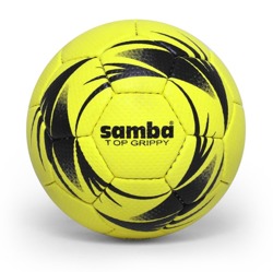Piłka ręczna Smj Sport Samba Top Grippy 0 New - yellow/black 