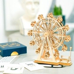 ROBOTIME Drewniany Model Puzzle 3D Diabelski Młyn